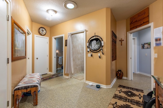 15212 667th St, Wabasha, MN 55981 - entrance foyer featuring a textured ceiling and baseboards