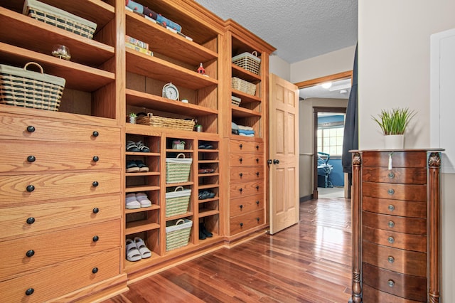 1962 72 1/2 St, Centerville, MN 55038 - spacious closet featuring dark wood-type flooring