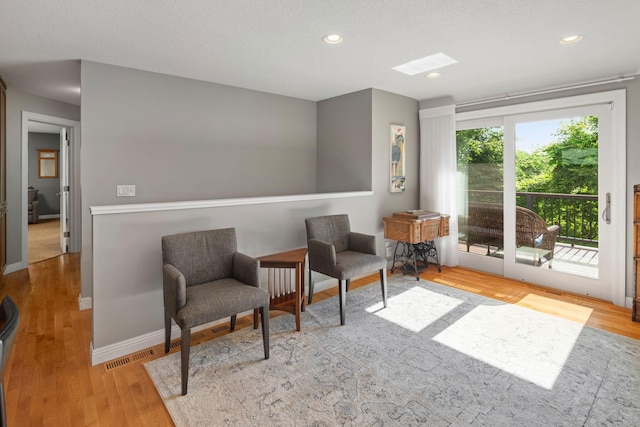 4832 Longford Rd, Mound, MN 55364 - living area featuring wood finished floors and recessed lighting