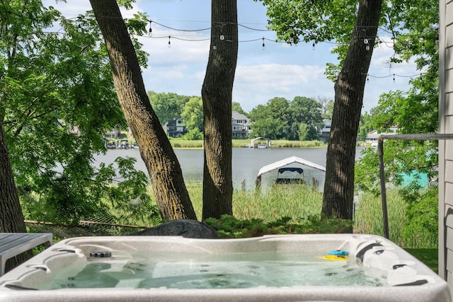 4832 Longford Rd, Mound, MN 55364 - exterior view of a hot tub