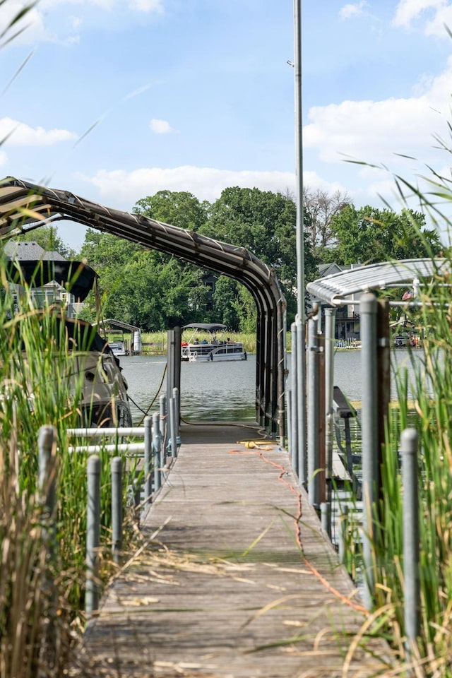 4832 Longford Rd, Mound, MN 55364 - dock featuring a water view