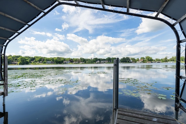 4832 Longford Rd, Mound, MN 55364 - dock area featuring a water view