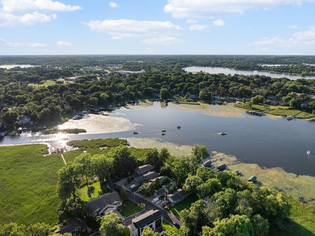 4832 Longford Rd, Mound, MN 55364 - aerial view of property and surrounding area with a nearby body of water