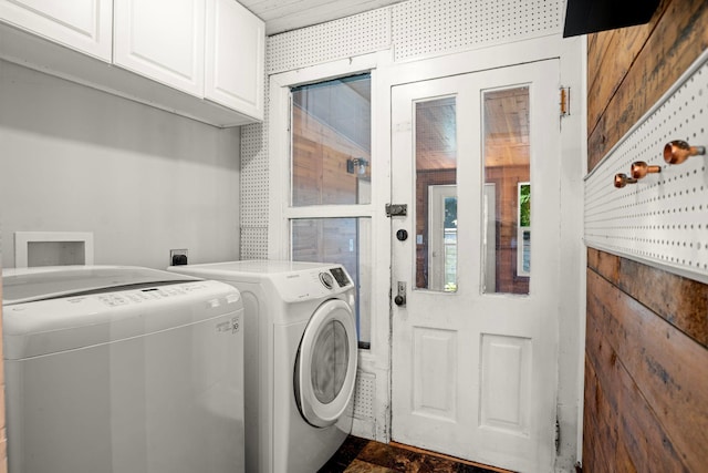 823 Owens St N, Stillwater, MN 55082 - laundry room with cabinet space and washer and dryer