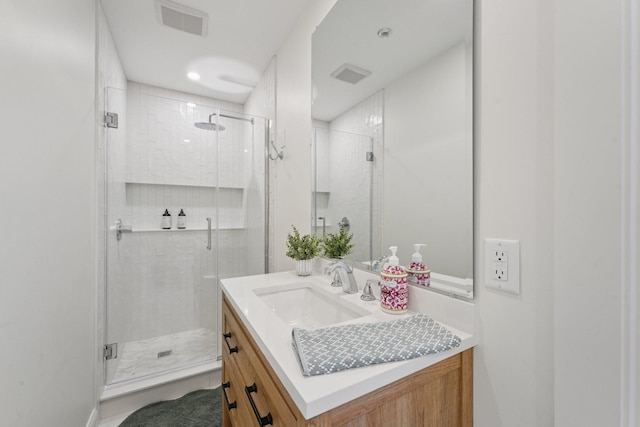 109 Pine St E, Stillwater, MN 55082 - bathroom featuring vanity and a shower stall
