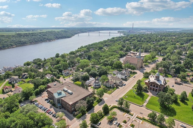 109 Pine St E, Stillwater, MN 55082 - aerial view of a notable bridge and a nearby body of water