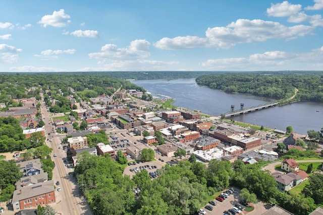 109 Pine St E, Stillwater, MN 55082 - drone / aerial view of a large body of water and a notable bridge