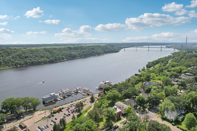 109 Pine St E, Stillwater, MN 55082 - bird's eye view of a nearby body of water and a notable bridge