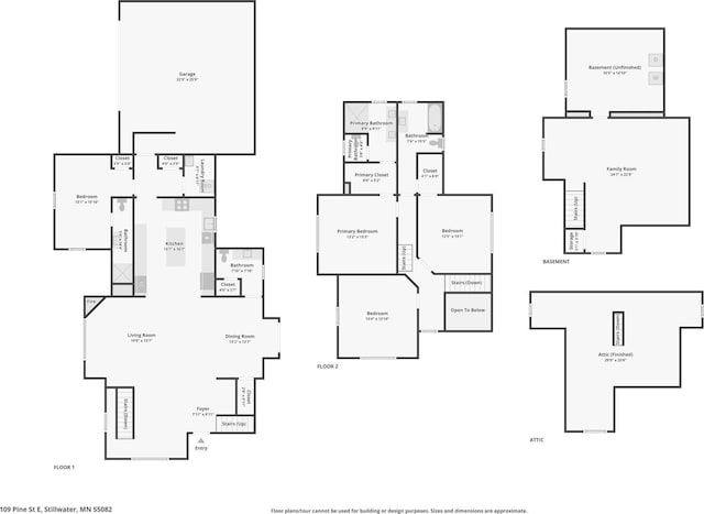 109 Pine St E, Stillwater, MN 55082 - view of room layout