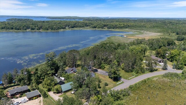 21837 Mishawaka Rd, Grand Rapids, MN 55744 - aerial view of property and surrounding area with a large body of water
