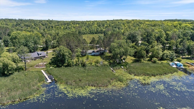 21837 Mishawaka Rd, Grand Rapids, MN 55744 - aerial overview of property's location featuring a heavily wooded area