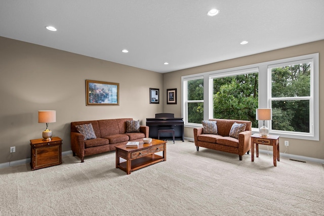 18837 Javelin Way, Lakeville, MN 55044 - living room with light colored carpet and recessed lighting