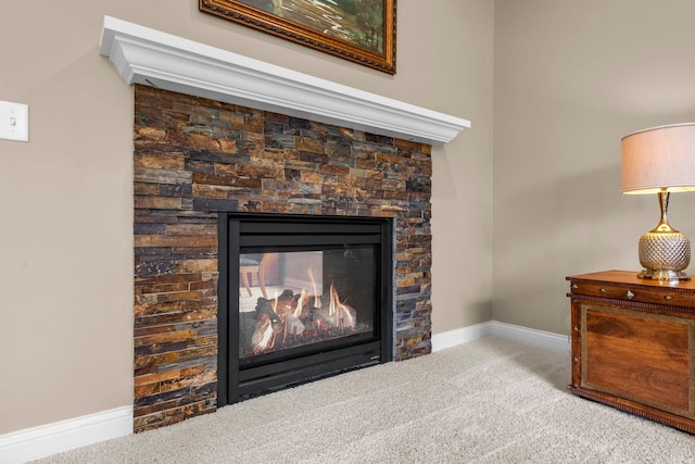 18837 Javelin Way, Lakeville, MN 55044 - detailed view of carpet floors and a fireplace