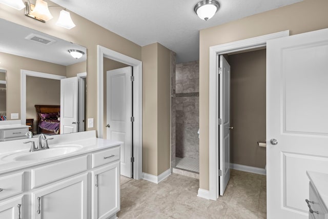 18837 Javelin Way, Lakeville, MN 55044 - ensuite bathroom with vanity, a stall shower, and tile patterned flooring