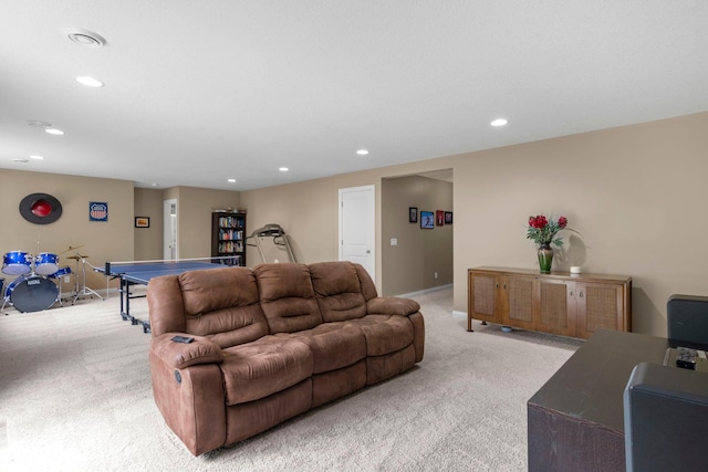 18837 Javelin Way, Lakeville, MN 55044 - living room with light colored carpet and recessed lighting