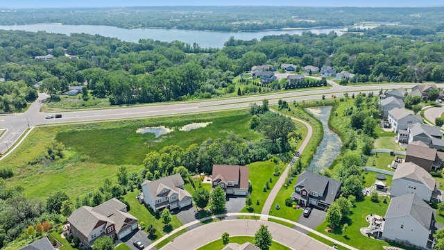 18837 Javelin Way, Lakeville, MN 55044 - aerial perspective of suburban area with a nearby body of water