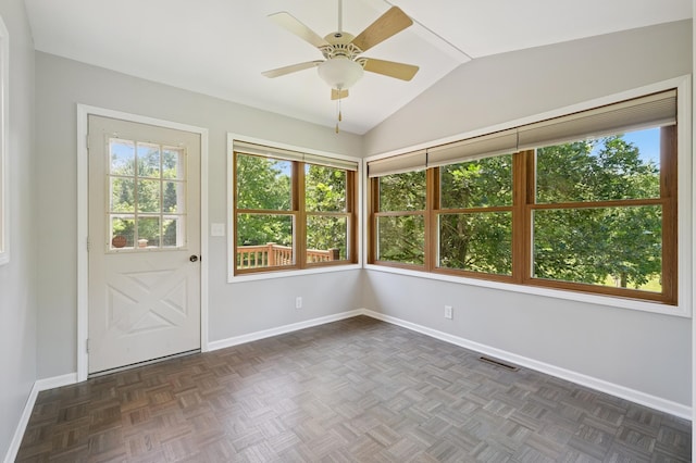 22470 Raven St NW, Oak Grove, MN 55011 - unfurnished sunroom with vaulted ceiling