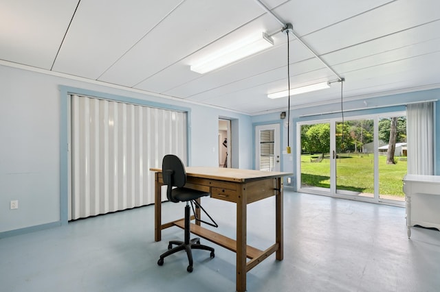 22470 Raven St NW, Oak Grove, MN 55011 - office space with finished concrete floors