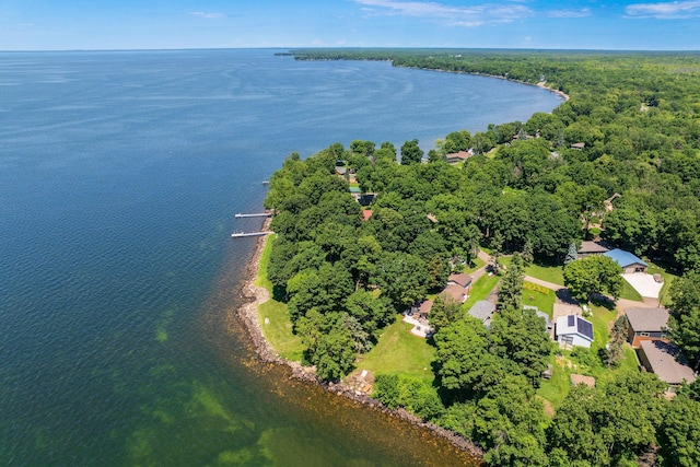 46317 Lucretia Ln, Isle, MN 56342 - aerial view of property's location featuring a large body of water
