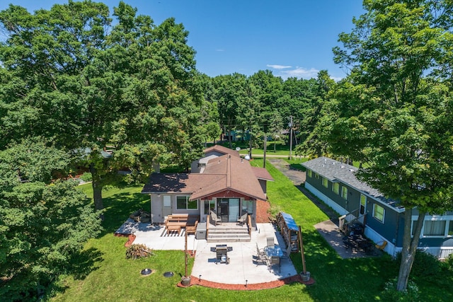 46317 Lucretia Ln, Isle, MN 56342 - view from above of property