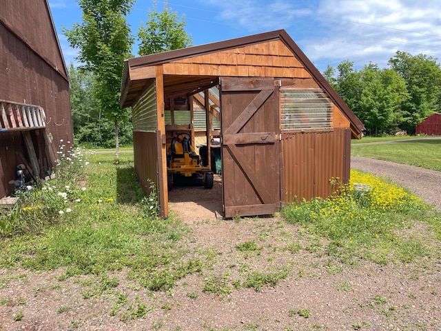 5566 Little Marais Rd, Crystal Bay Twp, MN 55603 - view of outdoor structure