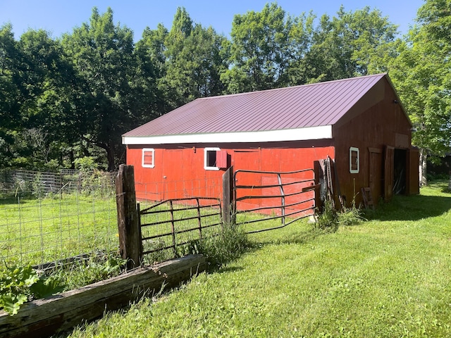5566 Little Marais Rd, Crystal Bay Twp, MN 55603 - view of barn