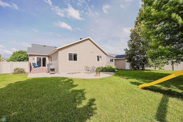 3730 Taylor St S, Fargo, ND 58104 - back of property with a patio
