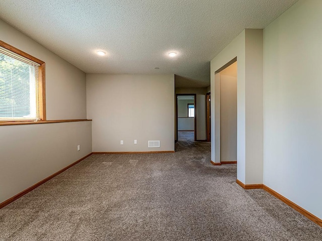 133 Summerfield Ct, Waverly, MN 55390 - carpeted spare room with a textured ceiling and recessed lighting