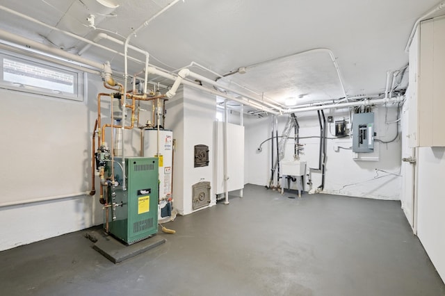 2440 37th Ave S, Minneapolis, MN 55406 - below grade area with electric panel and water heater