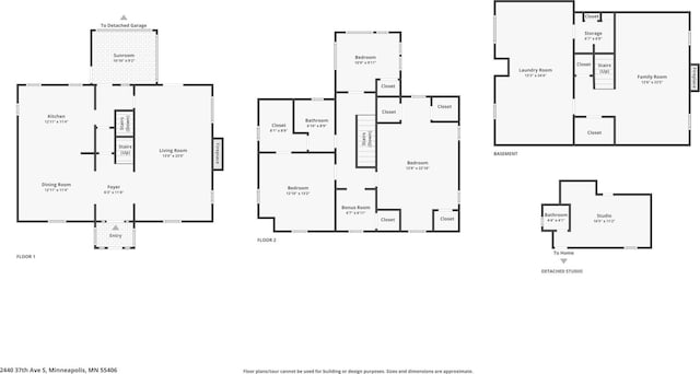 2440 37th Ave S, Minneapolis, MN 55406 - view of room layout