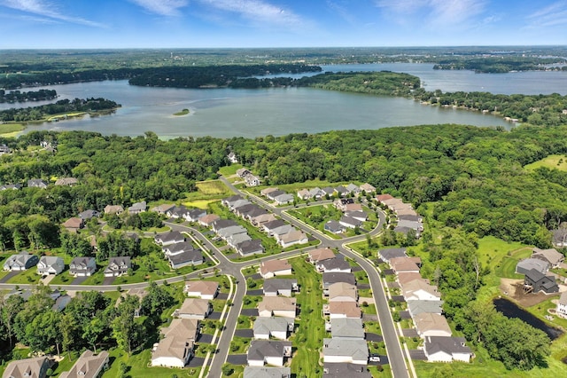 4364 Ginger Dr, Minnetrista, MN 55331 - aerial view of property and surrounding area featuring a nearby body of water and nearby suburban area