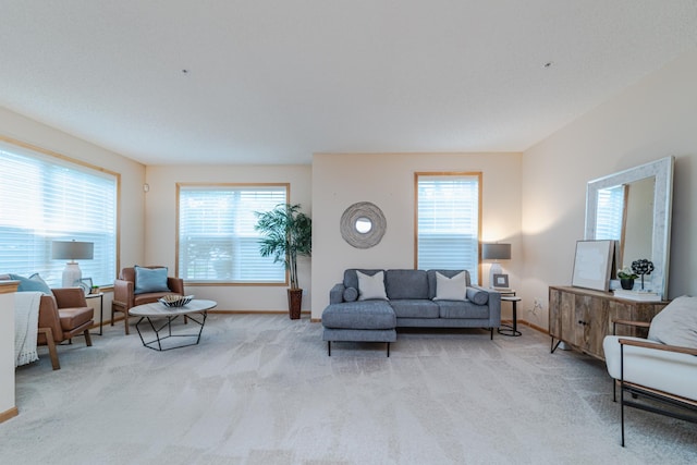 625 Wesley Commons Dr Unit 36, Golden Valley, MN 55427 - living area with light colored carpet and plenty of natural light