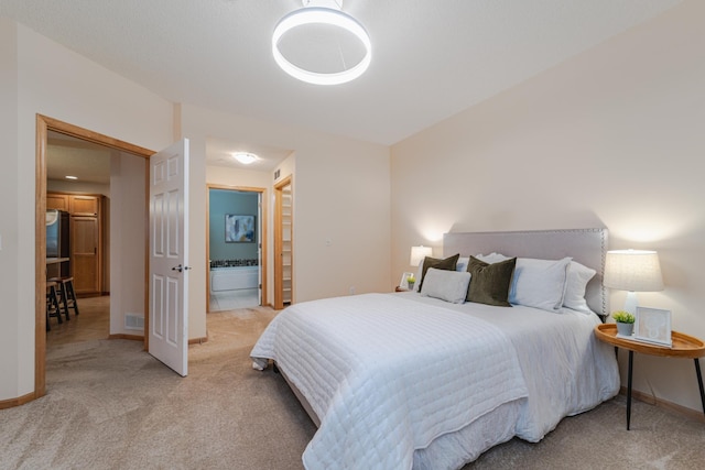 625 Wesley Commons Dr Unit 36, Golden Valley, MN 55427 - bedroom with light carpet and baseboards