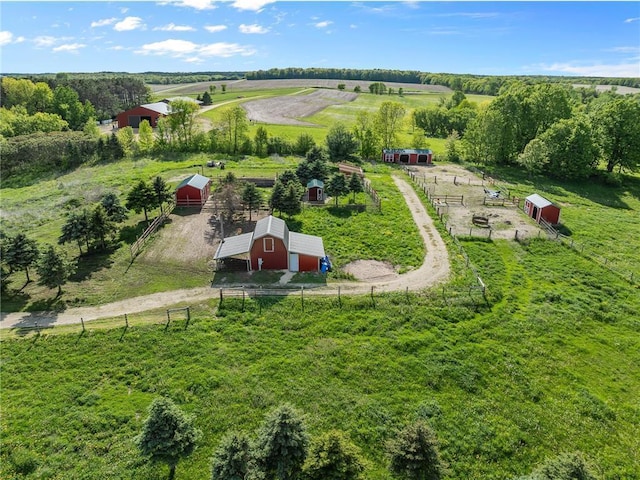 2832 130th Ave, Glenwood City, WI 54013 - aerial view of sparsely populated area