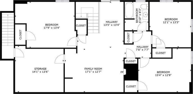 2832 130th Ave, Glenwood City, WI 54013 - view of property floor plan