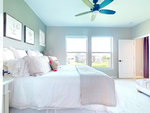 15613 116th Ave N, Dayton, MN 55369 - bedroom with carpet floors and a ceiling fan