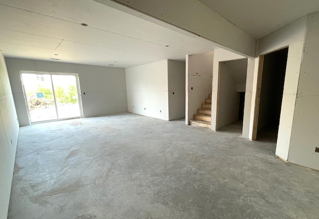 9770 32nd St NE, Saint Michael, MN 55376 - unfurnished room with stairs and concrete flooring