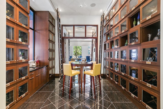 100 3rd Ave S Unit 805, Minneapolis, MN 55401 - dining area with granite tiled floors and recessed lighting
