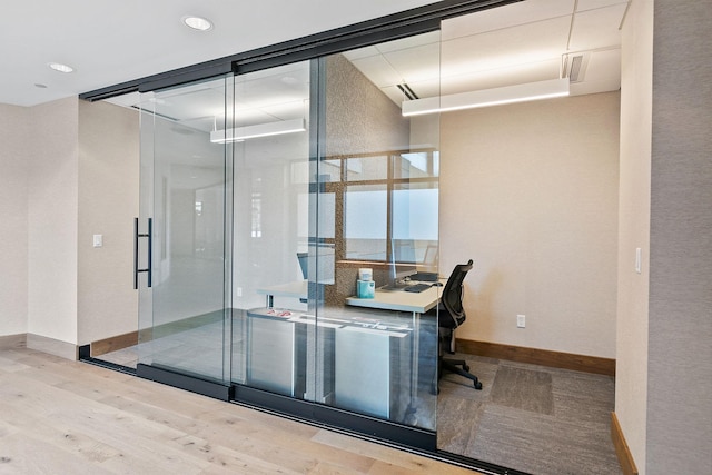 100 3rd Ave S Unit 805, Minneapolis, MN 55401 - office space with wood finished floors and recessed lighting