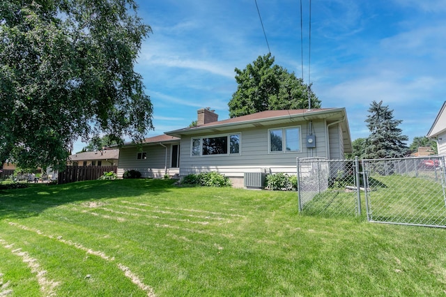 2808 34th Ave NE, Saint Anthony, MN 55418 - back of property with a chimney