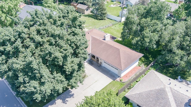 2808 34th Ave NE, Saint Anthony, MN 55418 - aerial overview of property's location
