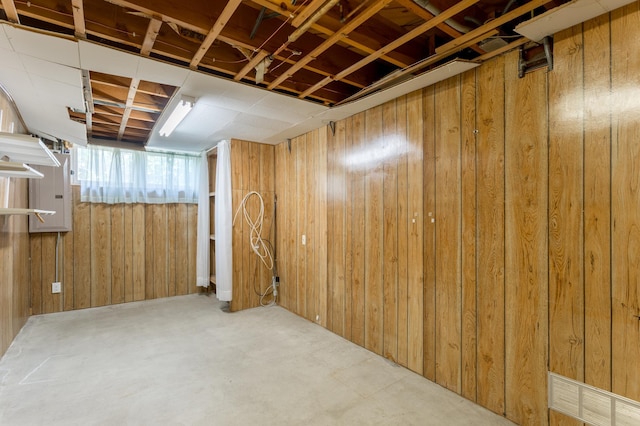 2808 34th Ave NE, Saint Anthony, MN 55418 - basement with wooden walls