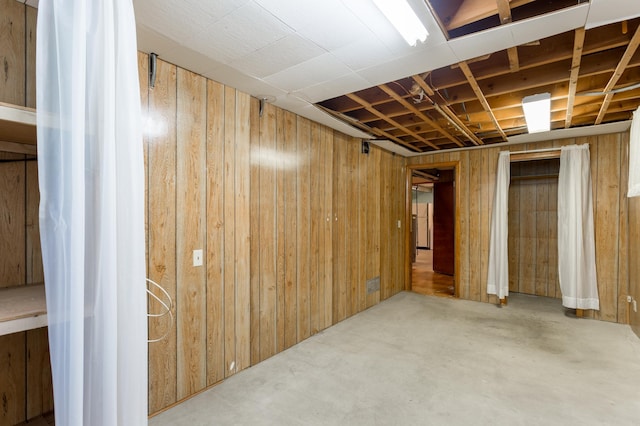 2808 34th Ave NE, Saint Anthony, MN 55418 - basement with wood walls