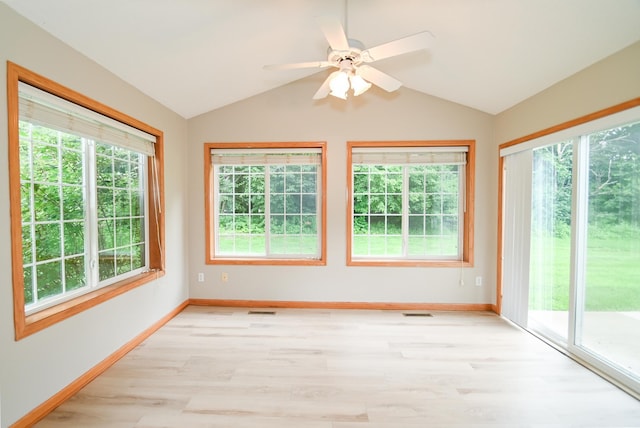 11812 37th St NE, Saint Michael, MN 55376 - unfurnished sunroom with healthy amount of natural light and vaulted ceiling
