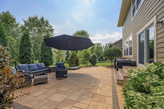 16615 54th Ave N, Plymouth, MN 55446 - view of patio with outdoor lounge area