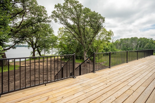 7591 Lake Ida Way NW, Alexandria, MN 56308 - view of wooden terrace