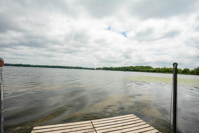 7591 Lake Ida Way NW, Alexandria, MN 56308 - dock area featuring a water view
