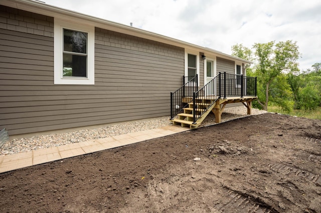 7591 Lake Ida Way NW, Alexandria, MN 56308 - back of house featuring a deck