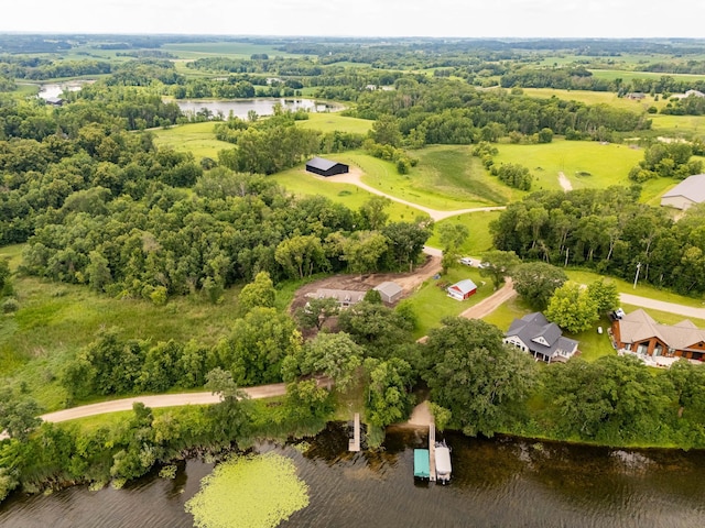 7591 Lake Ida Way NW, Alexandria, MN 56308 - aerial view of a nearby body of water