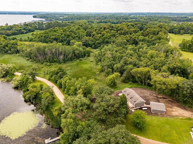 7591 Lake Ida Way NW, Alexandria, MN 56308 - bird's eye view of a large body of water
